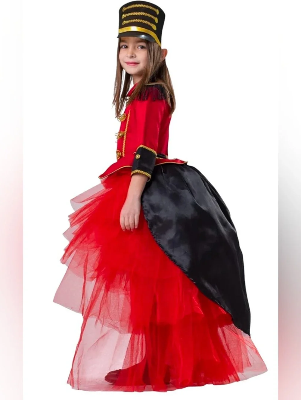 Girls Band Majorette Nutcracker Costume, M